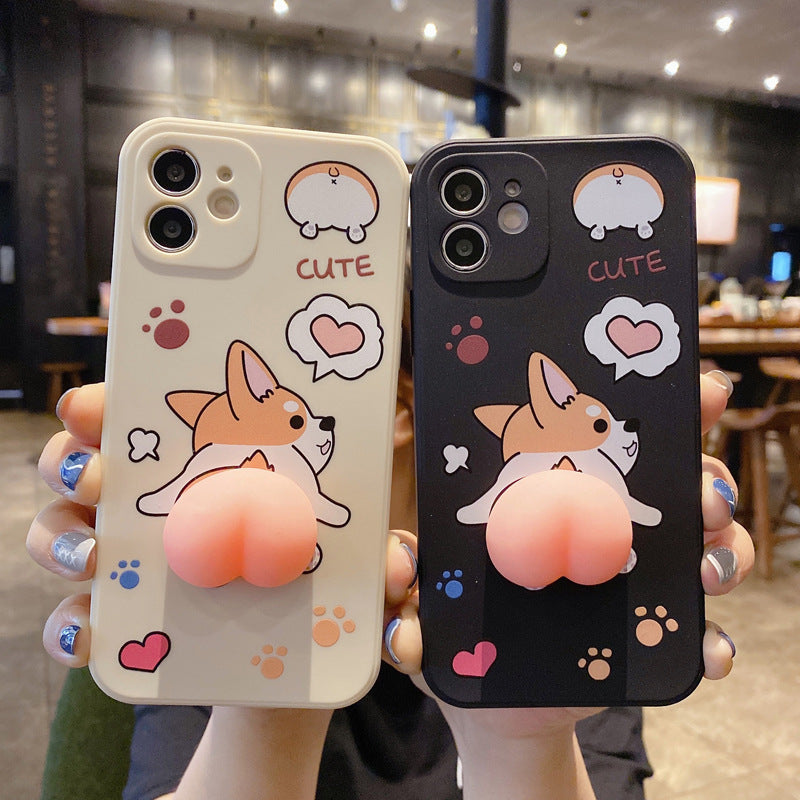 Squeezable Cartoon Silicone Case