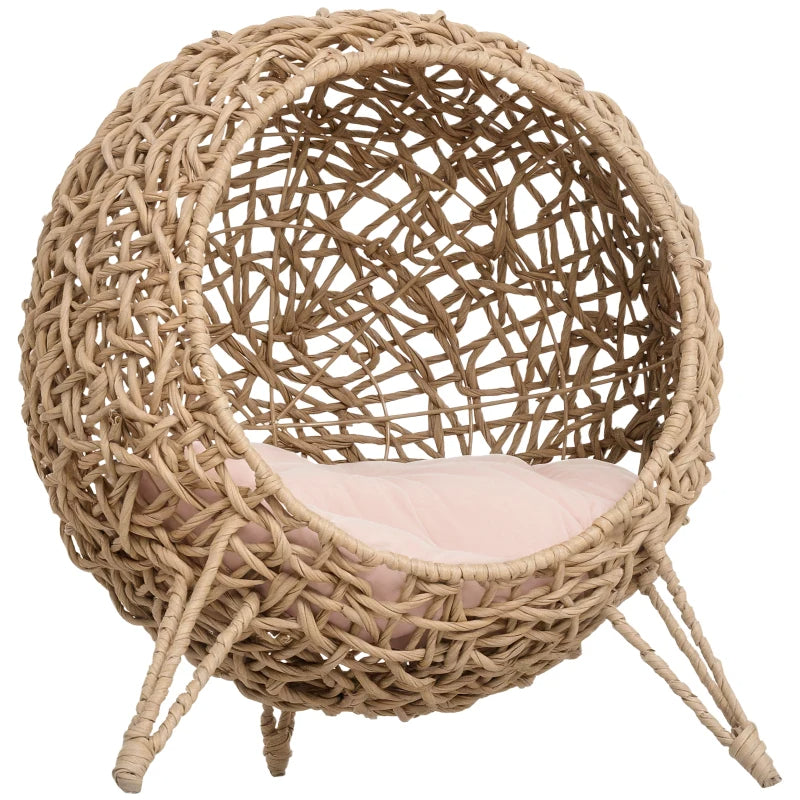 Woven Banana Leaf Cat Bed