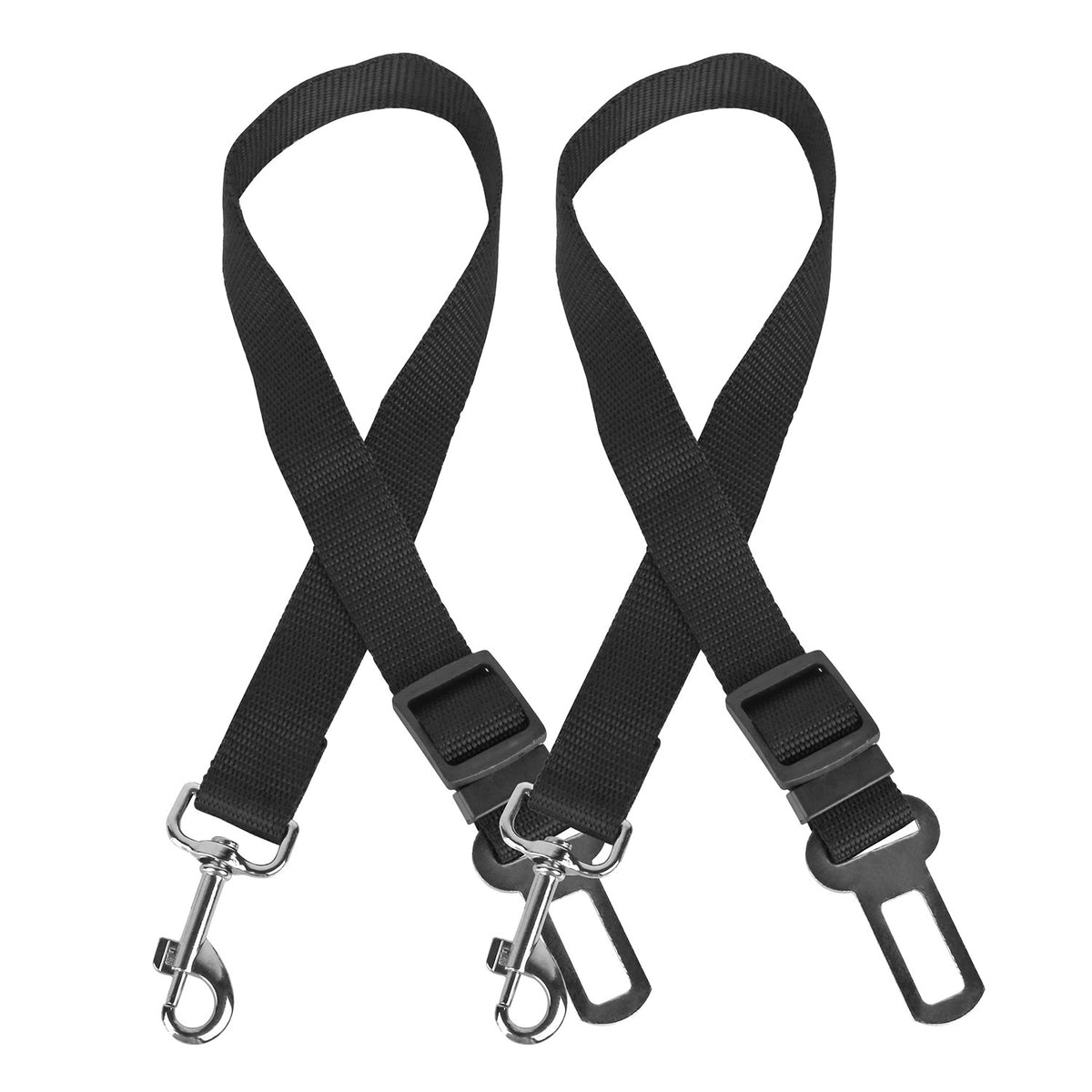 Pet Car Seat Belt Leash (2-Pack)