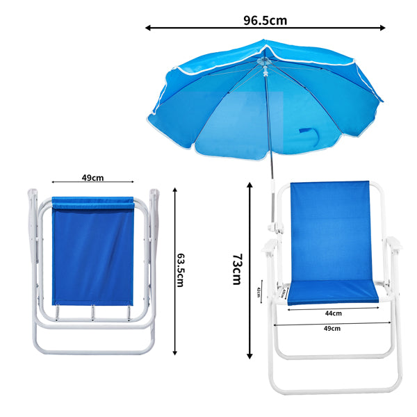 Folding Beach Chair with Umbrella