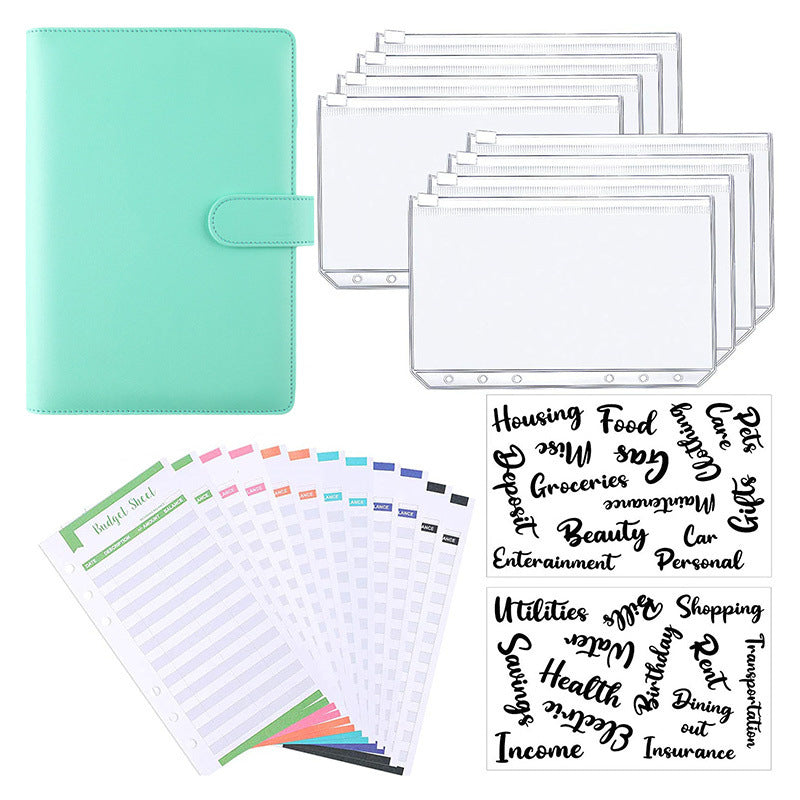 A6 Budget Binder with Cash Envelopes