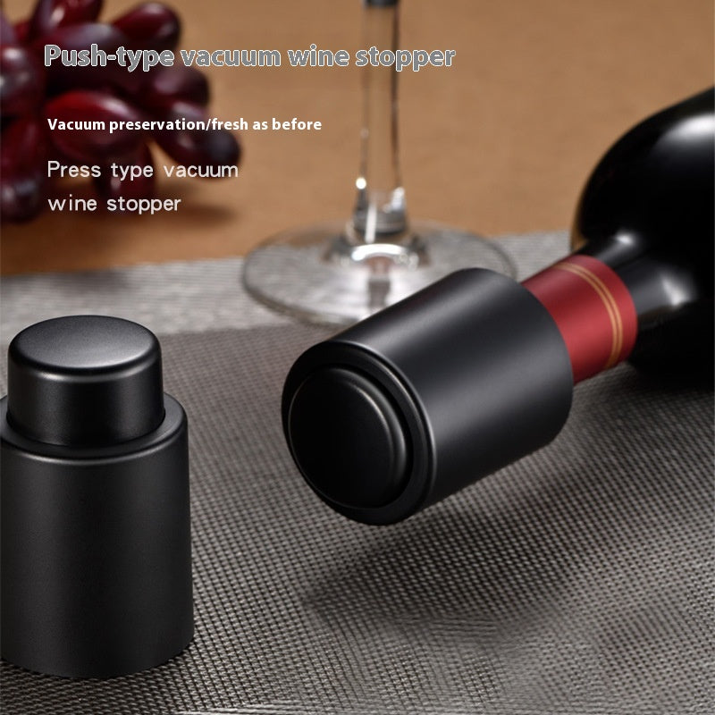 Vacuum Press Wine Stopper