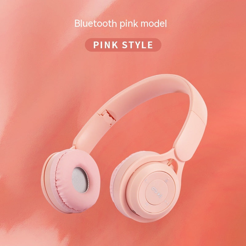 Foldable Wireless Headphones with Extra Bass