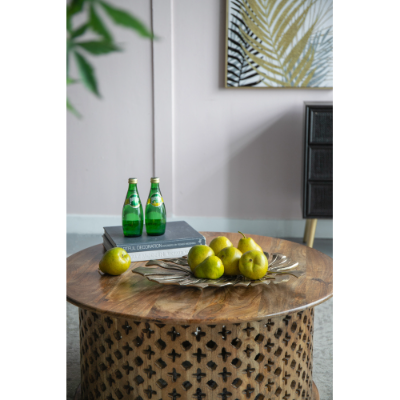 Gold Monstera Leaf Wall Decor