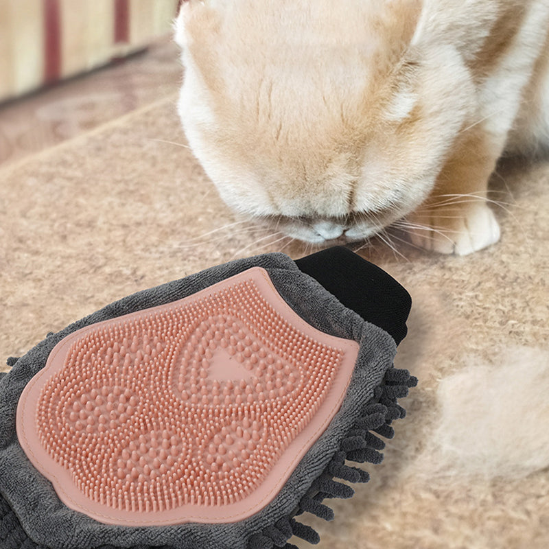2-in-1 Pet Bath & Drying Glove