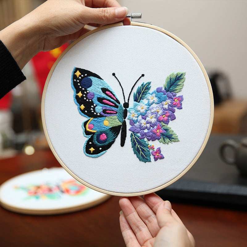 Butterfly Embroidery Kit