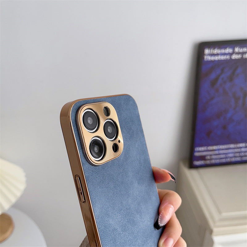 Lambskin Leather iPhone Case