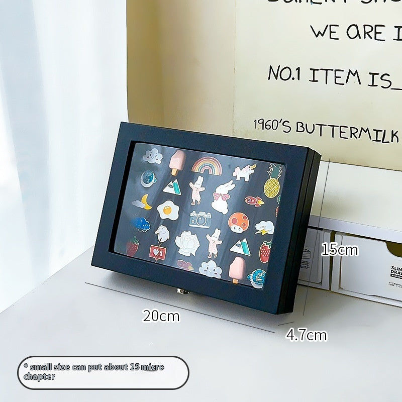 Pin & Badge Display Case