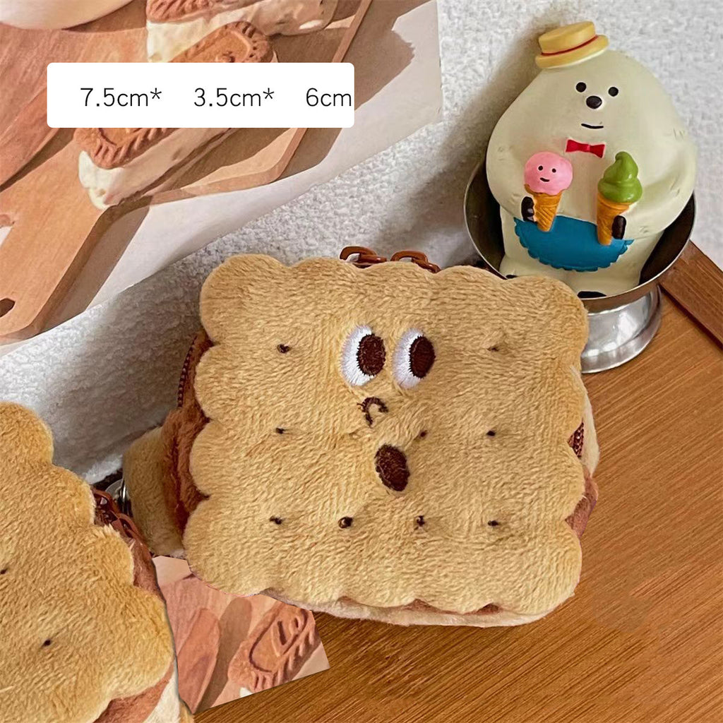 Sandwich Cookie Plush Pouch