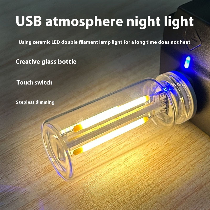 USB Mini Edison Bulb Night Light