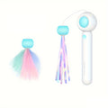 Retractable Cat Feather Wand